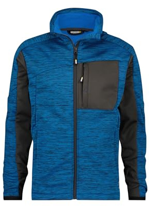DASSY® Convex Midlayer-Jacke - Größe M - AZURBLAU/ANTHRAZITGRAU