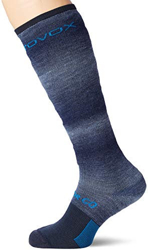 Ortovox Herren Ski Stay or Go Socken, Night Blue, 39-41
