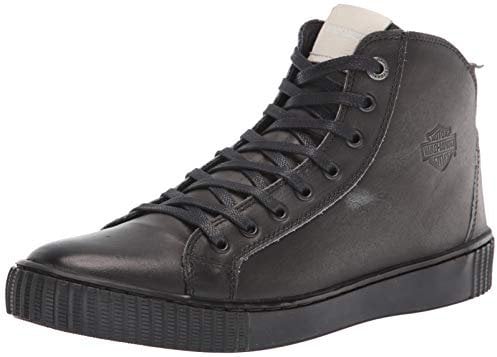 HARLEY-DAVIDSON FOOTWEAR Herren Barren Sneaker, Schwarz, 9.5
