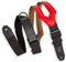 Levy's Leathers Right Height Series Ledergurt für Gitarre | Breite 7,6 cm | Rot | (MRHSS-RED)