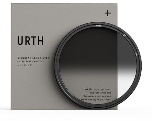 Urth - Filtro per obiettivi ND8 graduato Hard 67 mm (Plus+)
