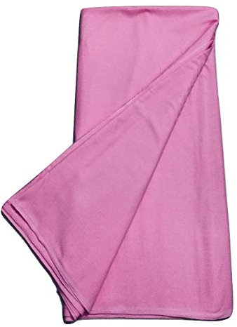 BKRKJ Lizibizi Tissu en coton non cousu pour femme - Couleur unie - Vendu au mètre - Pour couture, salwar, chemise, Kurta, pyjama, Kameez, Chudidar, Patiyala, chemisier, Pathani (rose clair, 4,5 m)