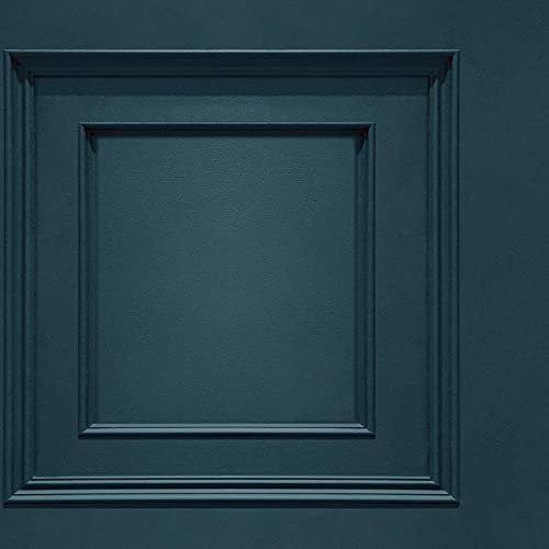 Oliana Panel Navy Wallpaper