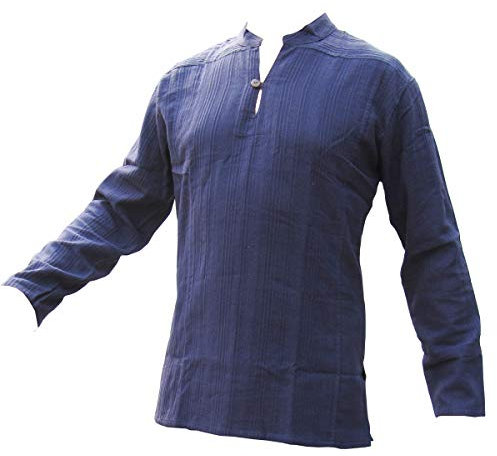 PANASIAM Shirt Ben, Blue, S, Longsleeve