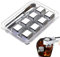 Stainless Steel Whiskey Stones Luxury Gift Set, Reusable Ice Cubes with Barman Tongs and Freezer Tray