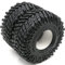 2 Stück RC 2.2 Mud Crawler Reifen Super Grip Soft Sticky Baja Claw Reifen Höhe 127mm/5.0inch Passend für 2.2 Beadlock Felgen