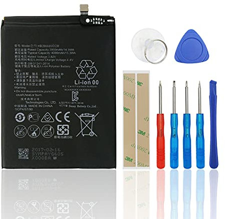 SwarKing Ersatz Akku Kompatibel mit Huawei Ascend Mate 9, Mate 9, MHA-L09 MHA-L29 HB396689ECW with Toolkit