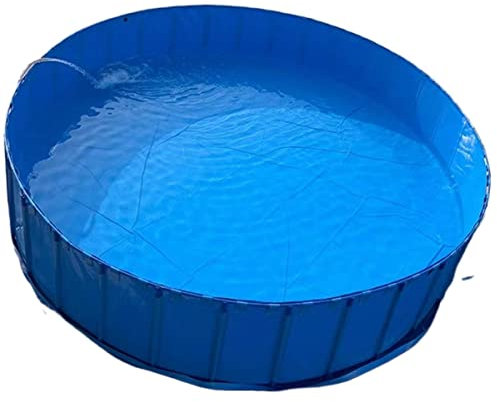 Piscinas Desmontables Acero/ Piscina Marco Piscina Sobre El Suelo / Piscinas Grandes De Marco Pequeño Para Niños Pequeños Perros Niños, Piscina De Relax Redonda Azul De Plástico / Albercas Para Adulto