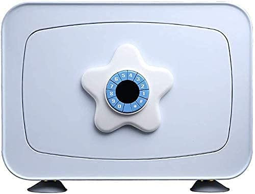 ZEDARO Hochsicherheits-Sicherheits-Safe, Safes Safes, elektronisches Zahlenschloss und Türsafe aus massivem Stahl mit Münzschlitz für Bargeldaufbewahrungsbox, Blau