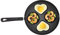Heart Shaped Nonstick Frying Pan - 4 Cup Egg Cooker for Omelette, Pancake, Burger