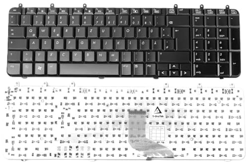 T-ProTek DEUTSCHE - Tastatur Keyboard/Kaffe kompatibel für HP Pavilion dv7-1125eg