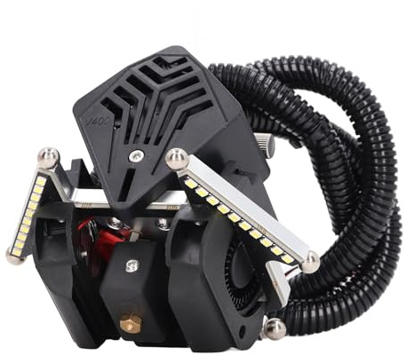 Direktantrieb-Extruder für FLSUN V400 3D-Drucker, Automatische Nivellierung, Schnelles Drucken, Direktantrieb-Extrusion, Kurzstrecken-Extruder-3D-Drucker-Ersatzteil, Intelligente