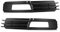 BIPANO 1 Paar Auto-Nebelscheinwerfer, Kühlergrill-Abdeckung, vordere untere Stoßstange, Nebelscheinwerfer-Grill-Set, for Audi, for A6 C6 4F Limousine, for Avant 2008–2011, Außenteile Nebelscheinwerfer