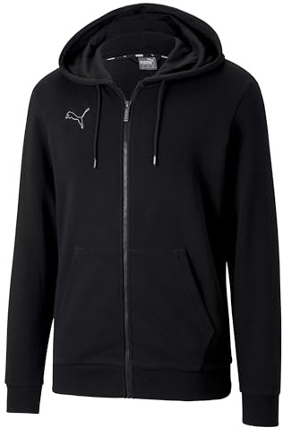 Puma Herren teamGOAL Hoody CE Kapuzenpullover, Puma Black,