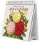 Grupo Erik Kalender 2025 Tischkalender Botanical Blumen Kalender 2025 Familienplaner Tischkalender 2025 zum Aufstellen 20 x 17 cm Jahreskalender 2025