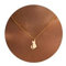SIXDUTON Halskette Damen Edelstahl Kette mit Anhänger, Hypoallergene 18K Vergoldete Einstellbare Kette Modeschmuck Geschenk für Frauen und Mädchen (Katze)
