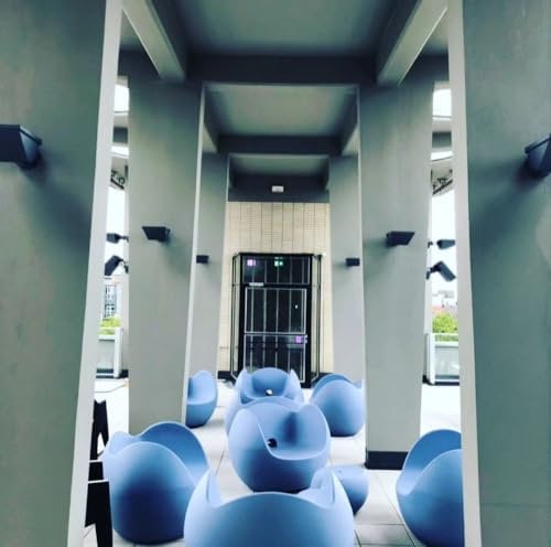 SLIDE Design Sessel Blos Farbe Powder Blue
