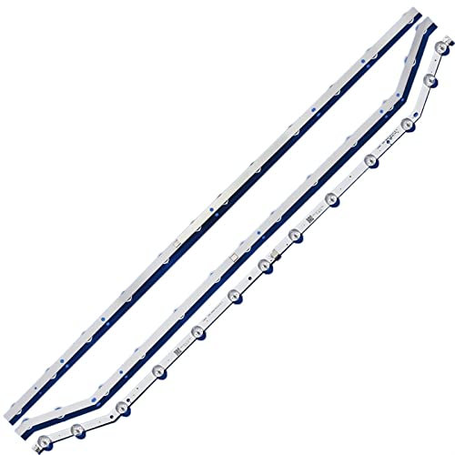 LABOIUF Tira de lámpara de retroiluminación LED de 76 cm 12/13eds Apto for Samsung 40''Televisor UN40H5003 D3GE-400SMA-R2 D3GE-400SMA-R2 2013SVS40 LM41-00001V 00001W Barra de luz