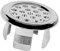 Anillo de desbordamiento para fregadero, anillo de rebose para lavabo, 22-24 mm, doble capa, cubierta de agujero de desbordamiento, diseño resistente