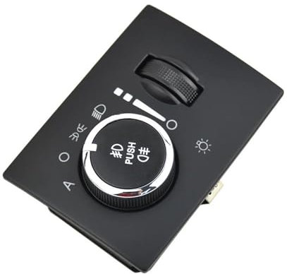 GYTTAK Kompatibel Mit Chrysler Für 300c 2006 2007 Autoscheinwerfer-Nebelscheinwerfer-Lampensteuerschalter 68189157AA Lichtschalter Scheinwerfer