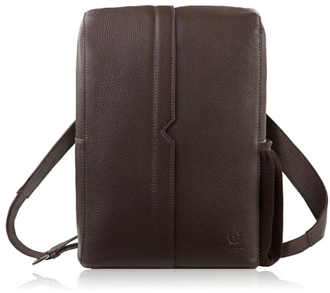 Rucksack Leder braun Urban Premium Kompakt Paolo Peruzzi T-144-BR