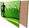 wandmotiv24 Garderobe Fussball Querformat - 69x40 (BxH) - Dekorfolie Wandgarderobe, inklusive Garderoben-Haken, Kleiderhaken, Set M0439