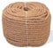 vidaXL Seil 100% Jute 12mm 100m Naturhanf Hanfseil Tauwerk Juteseil Tau Seil