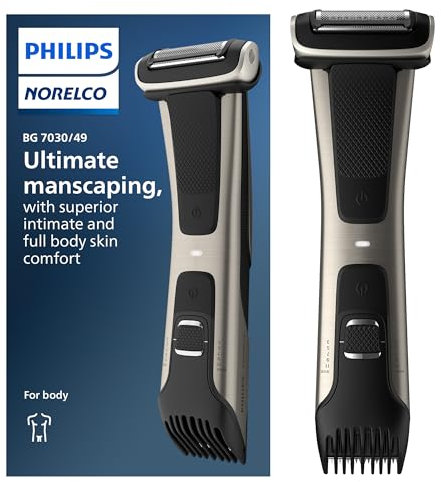 Philips Norelco Bodygroomer BG7030/49 - delicato sulla pelle, impermeabile, trimmer e rasoio