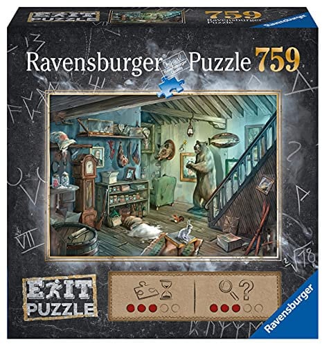 Ravensburger EXIT Puzzle 15029 - Gruselkeller - 759 Teile Puzzle für Erwachsene und Kinder ab 12 Jahren