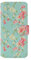 32nd Floral Series 2.0 - Design PU Leather Book Wallet Case Cover for Samsung Galaxy A51 (2020), Designer Flower Pattern Wallet Style Flip Case With Card Slots - Spring Blue