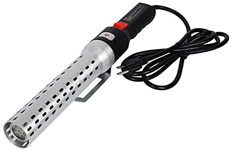 GasSaf Electric Charcoal Fire Starter and Lighter for Big Green Egg Fireplace Fire Pits Campfires and Others, with Built-in Blower Quick BBQ Lighting Charcoal, Wood and Others(Ceramic Core)