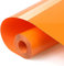 Plotterfolie Textil,30.5cmx3m Orange Flexfolie Silhouette and Cricut Cameo,Verwendet in DIY-T-Shirt & Anderen Stoffen Stoffe(orange)