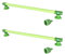 FuninCrea 10 inch Ausströmerstein Aquarium Wand Luftsteinrohr, 2 Stück Sauerstoffpumpe Aquarium Luftstein Aquarium Diffusorstange für Aquarium-Luftpumpe (Grün)
