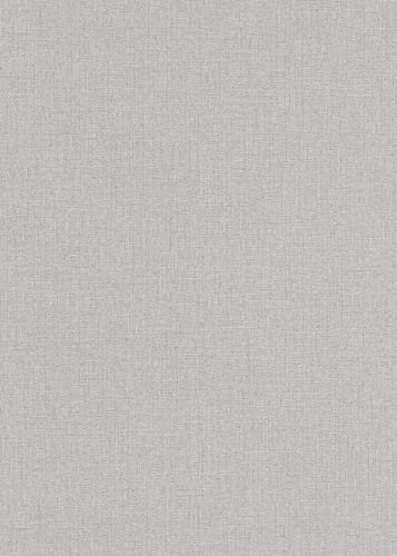 Erismann | Code Nature | 1021510 | Vliestapete | Einfarbig | Uni | 0.53 x 10.05 m | Grau | Wohnzimmer | Schlafzimmer | Flur | Küche | Esszimmer | Badezimmer | Bad | Arbeitszimmer | Büro | Diele