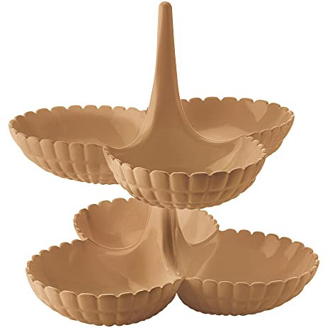 Guzzini Tiffany Antipastiera, Plastica, Terracotta