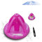 Airboom - Porte-parapluie gonflable pour parasol de plage, refroidisseur de boissons, support de parasol, plage, camping, protection solaire (rose)