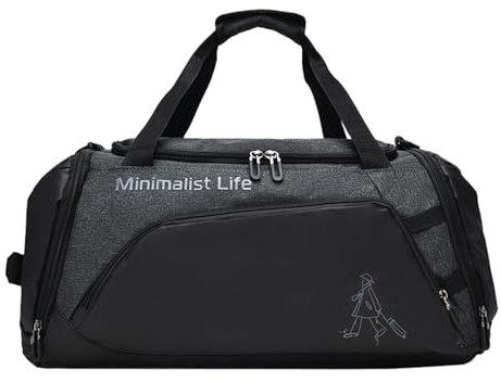 HMLTD Reisetasche Sport,Schmutzabweisende und wasserdichte Sporttasche | Seesack Reise Damen mit Schuhfach Geschenk für Familie Freunde Kollegen