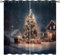 2-Teiliges Set Digital Bedruckte Verdunkelungsvorhänge Für Schlafzimmer, Wohnzimmer, Esszimmer, Kinder, Jugendzimmer, Fenster Vorhänge 150X166 cm (B + H) Weihnachten-781009235