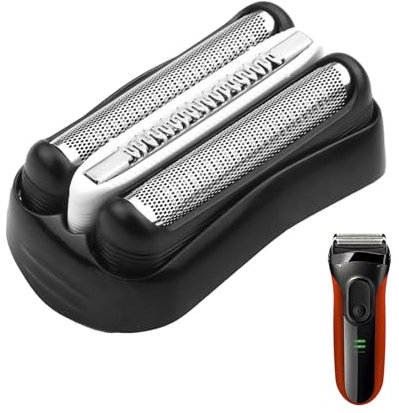 Joynine Elektrischer Scherkopf Kompatibel mit Braun Series 3, s3 scherkopf Ersatzkopf Rasierer Ersatzteile 32B für 300S/301S/310S/320S/330S/340S/360S 380S/3020S/3030S