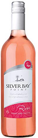 Silver Bay Point Rose Wine, 750 ml (Pack of 6)