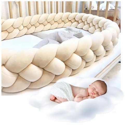 Generisch Knotenkissen, Handgefertigt Plüschkissen, Dekoratives Kissen für Kind Schlafzimmer Sofa Bett Boden