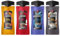 Lynx Shower Gel Men's 4 Pack Bundle of 400ml Body Wash in Black Vanilla, Blue Lavender, Cherry Spritz & Peach Infusion, Invigorating Scents for Daily Freshness