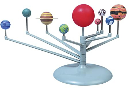 JWQFBC 3D Puzzle Planetarium Wissenschaftsspielzeug Simulation aus mit Acht Planeten Zum Zusammenbauen für Kinder