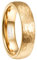 NUNCAD Ringe Gold Damen 6mm Wolfram Ring Facettiert Eheringe für Frauen Gehämmerte Paarring für Hochzeit, Versprechen, Alltag, Größe 54.4(17.3)
