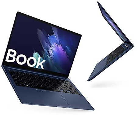Samsung Galaxy Book Laptop, Processore Intel Core i3 di undicesima generazione, 15,6 Pollici, Windows 10 Home, 8 GB RAM, SSD 256 GB, Colore Mystic Blue