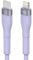 Ringke Fast Charging Pastel Cable [2M / 20W], USB Type C to Lightning Rapid Charger Compatible with iPhone 15 14 13 12 11 XS XR X Mini 8 7 6S 6 Plus SE iPad, AirPods, etc. - Purple