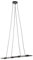 Lucande Pendelleuchte 'Tornike' (Design, Modern) in Schwarz aus Metall u.a. für Wohnzimmer & Esszimmer (4 flammig, E27) - Design-Hängeleuchte, Esstischlampe, Hängelampe, Hängeleuchte, Wohnzimmerlampe