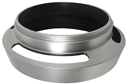 Navna Metal Vented Lens Hood 37mm 40.5mm 43mm 46mm 49mm 52mm Cameras Sunshade Lens Cover Cap Protector Photography Accessory