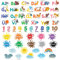 DECOWALL DS12-8070 Alphabet Nummern Farben Wetter Wandtattoo Kinder Dekor Schale und kleben abc Babyzimmer Junge Mädchen Bildung ernen Klassenzimmer