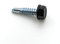 Viti autoperforanti 6,3 x 25 mm RAL 9005 nero scuro testa esagonale zincata da 50